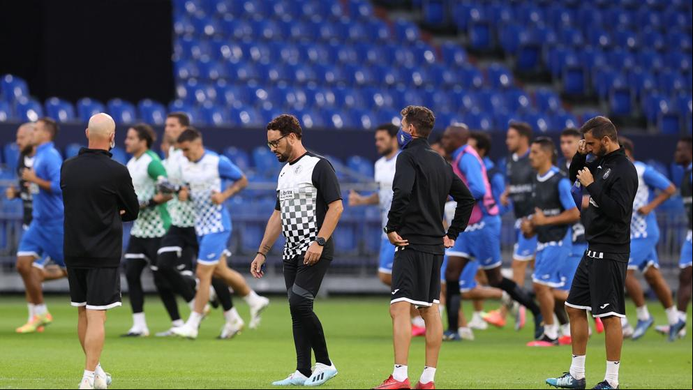 El Getafe quiere hacer historia esta noche ante el Inter de Milán