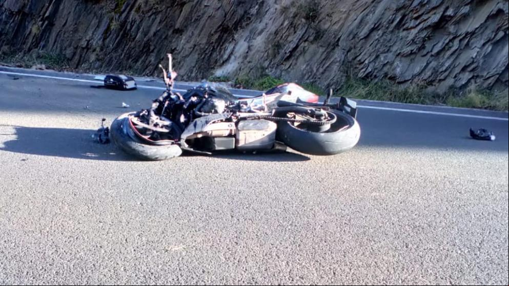 Muere un motorista en un accidente en la C-13 a la altura de Llavorsí