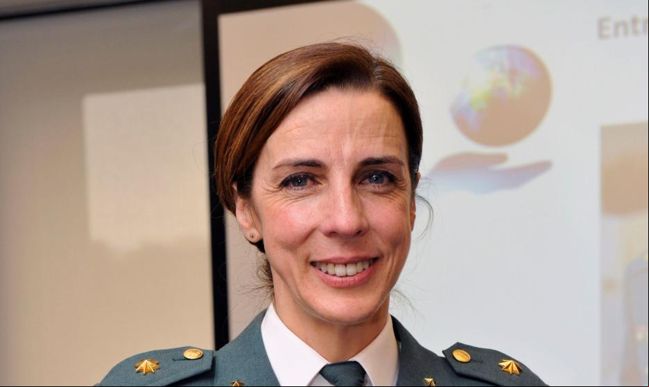 La teniente coronel Silvia Gil, primera mujer que dirigirá una Comandancia de la Guardia Civil en Teruel
